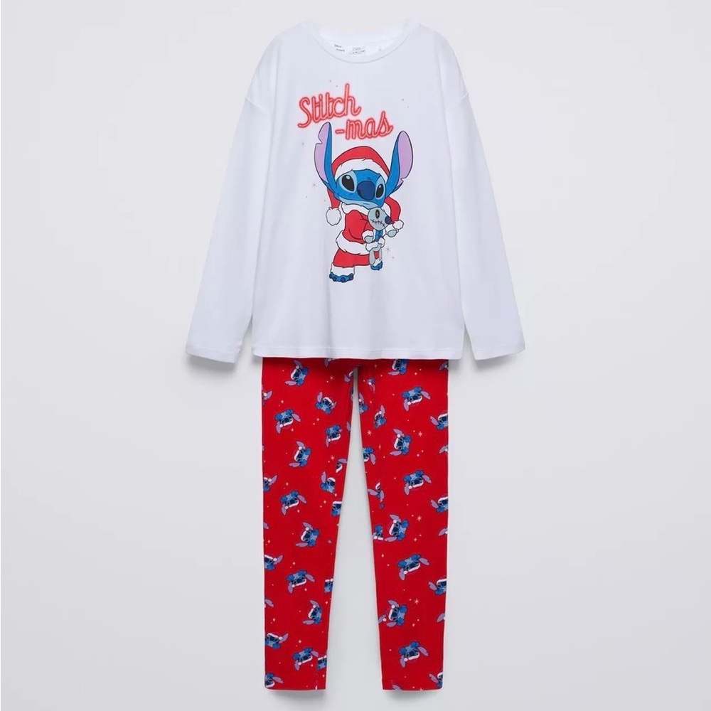 Zara Kids Stitch Pajama Set